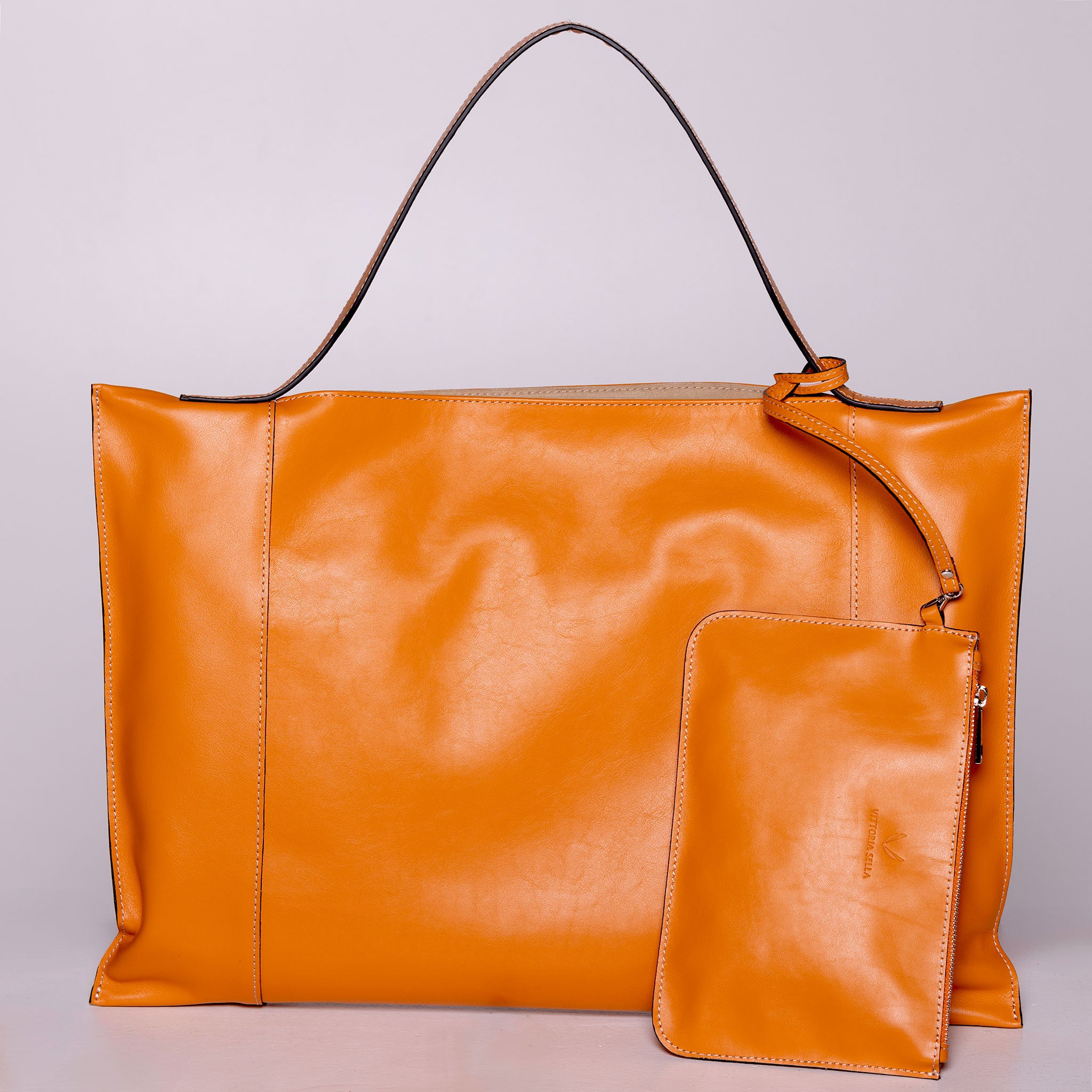 Fedra Maxi Bag Saffron Glow