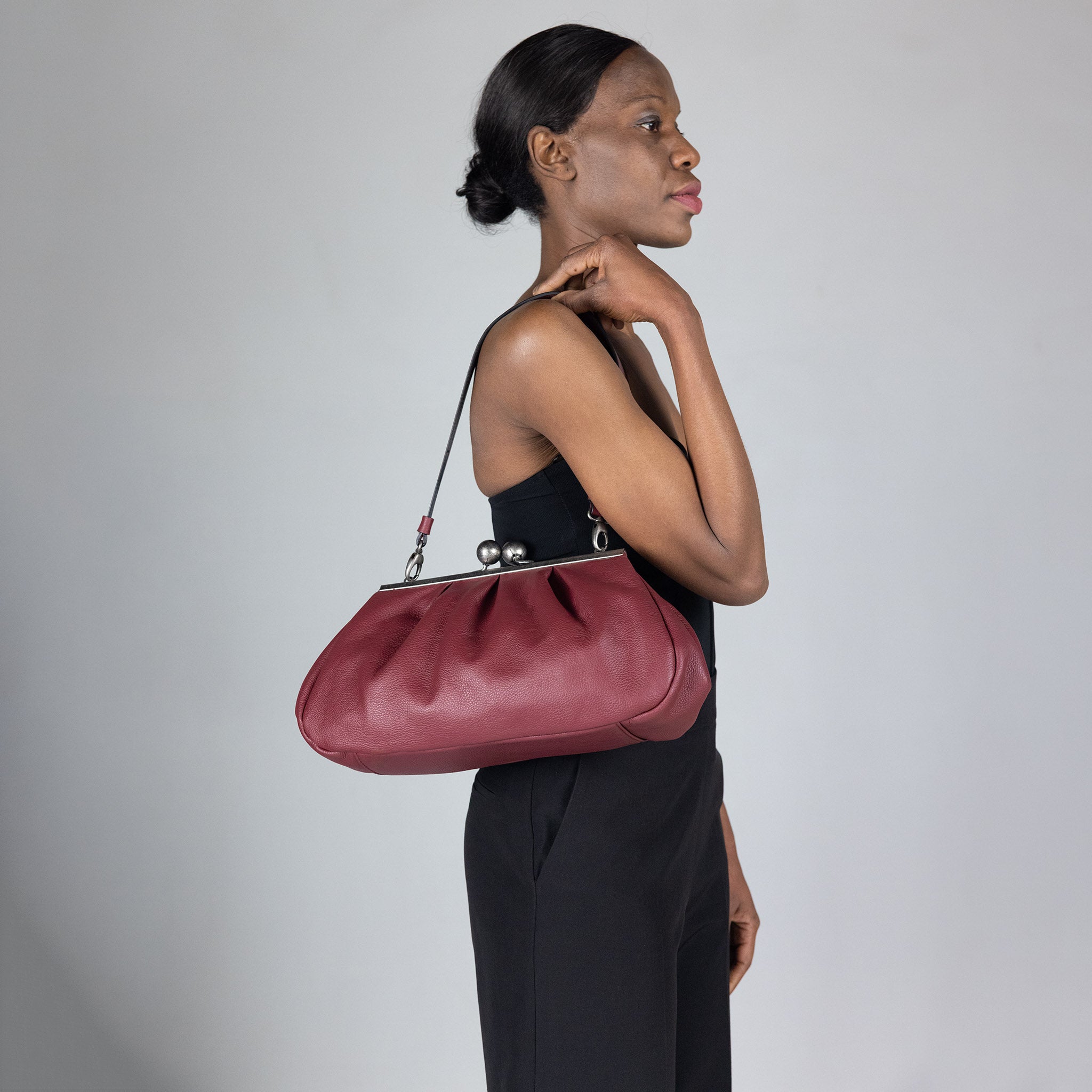 Nina Maxi Bag Deep Plum