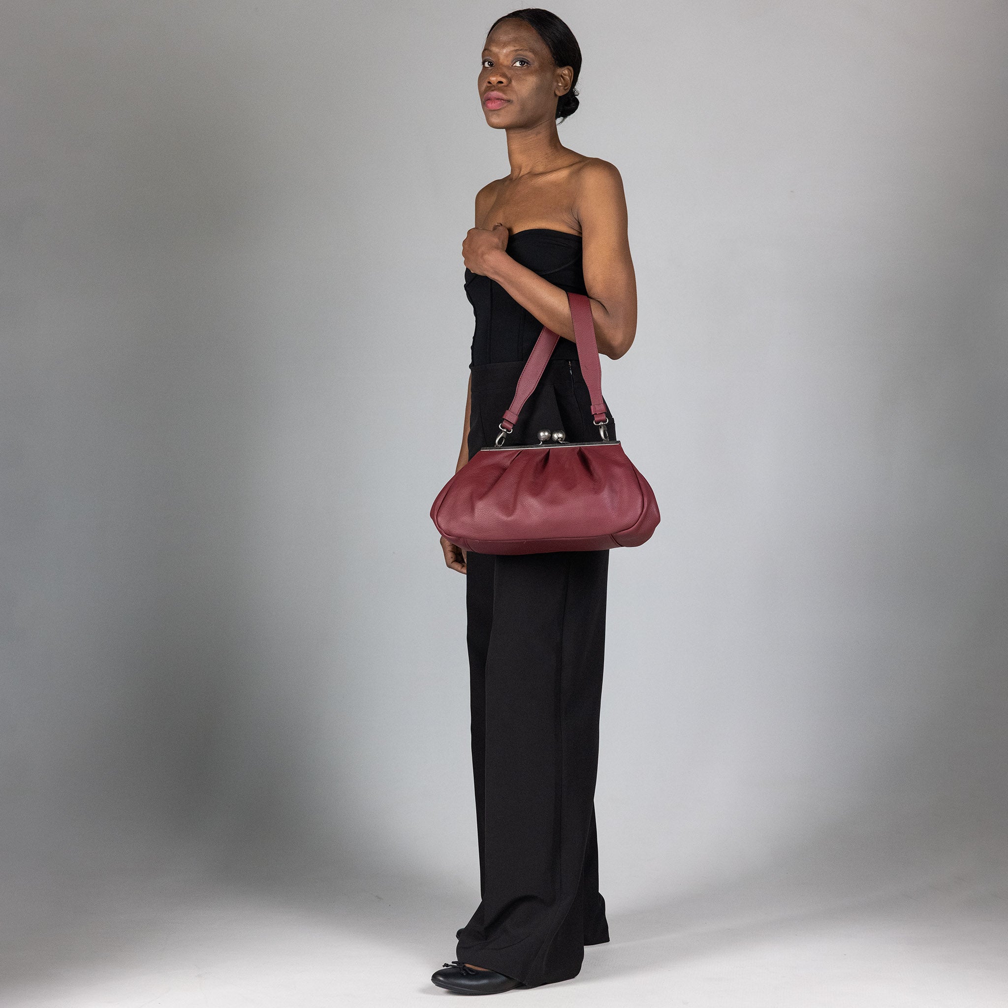 Nina Maxi Bag Deep Plum