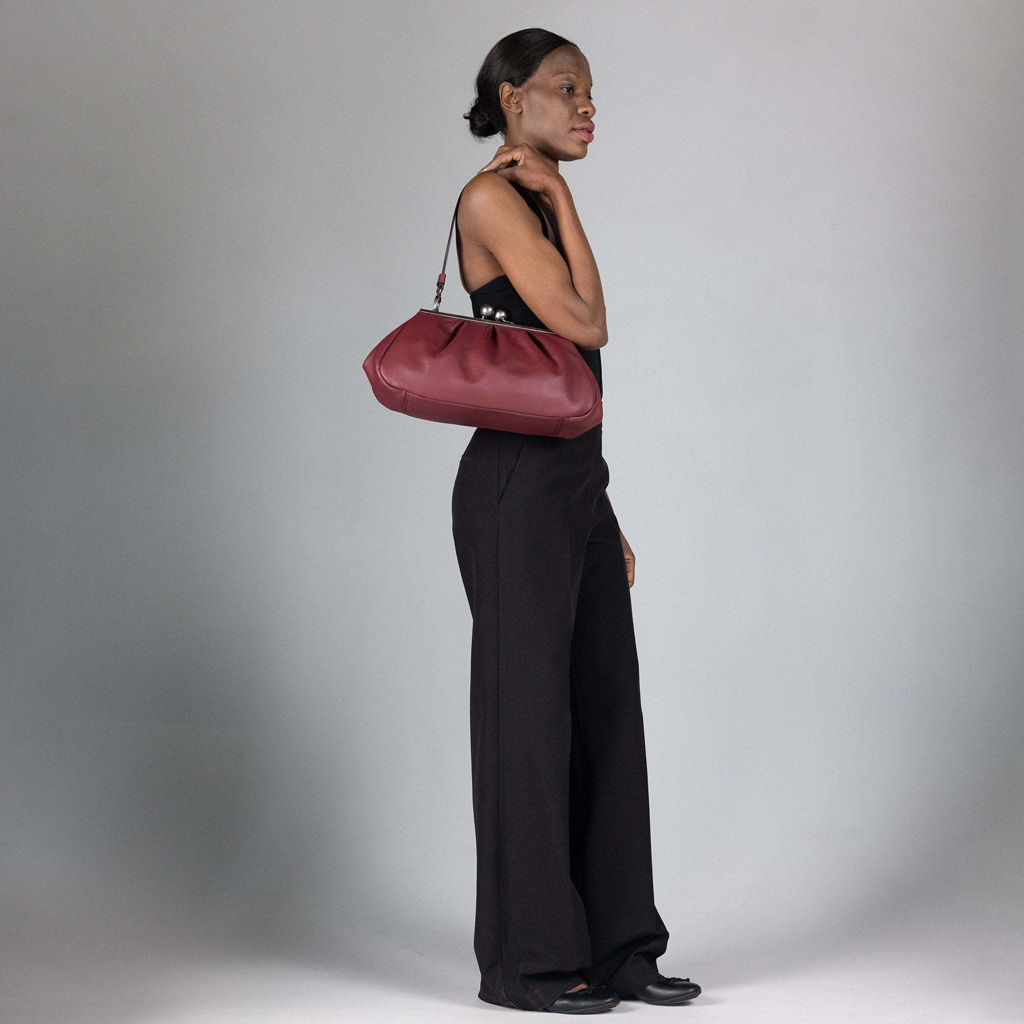 Nina Maxi Bag Deep Plum