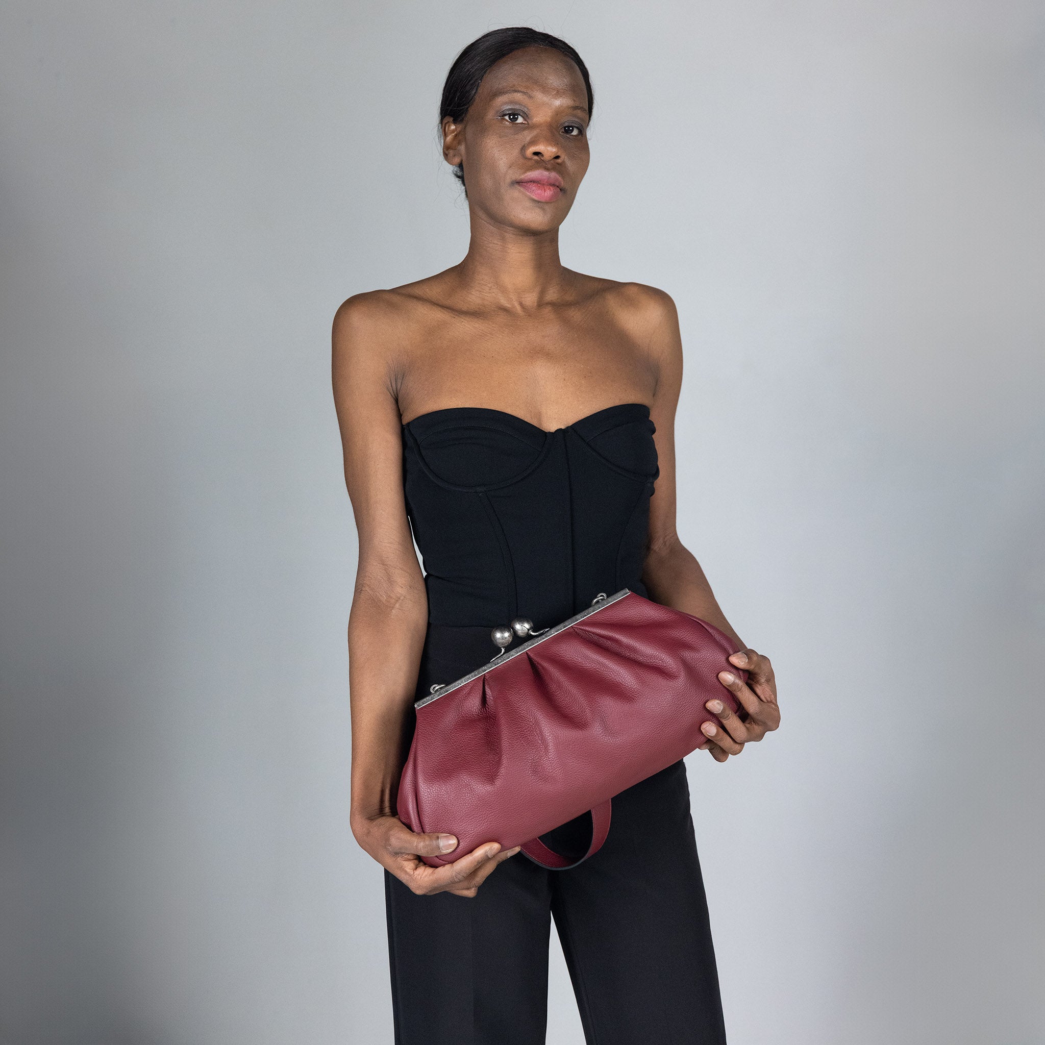 Nina Maxi Bag Deep Plum