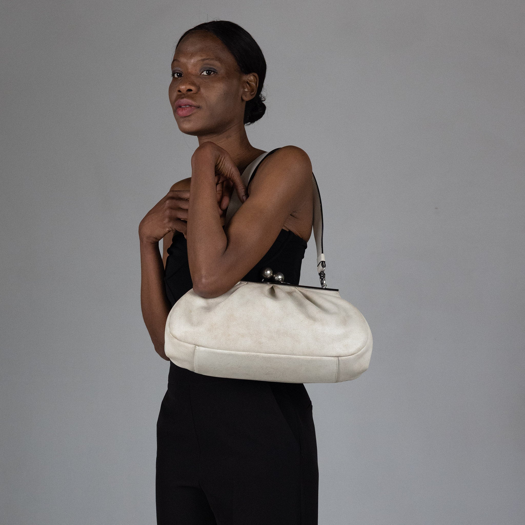 Nina Maxi Bag White