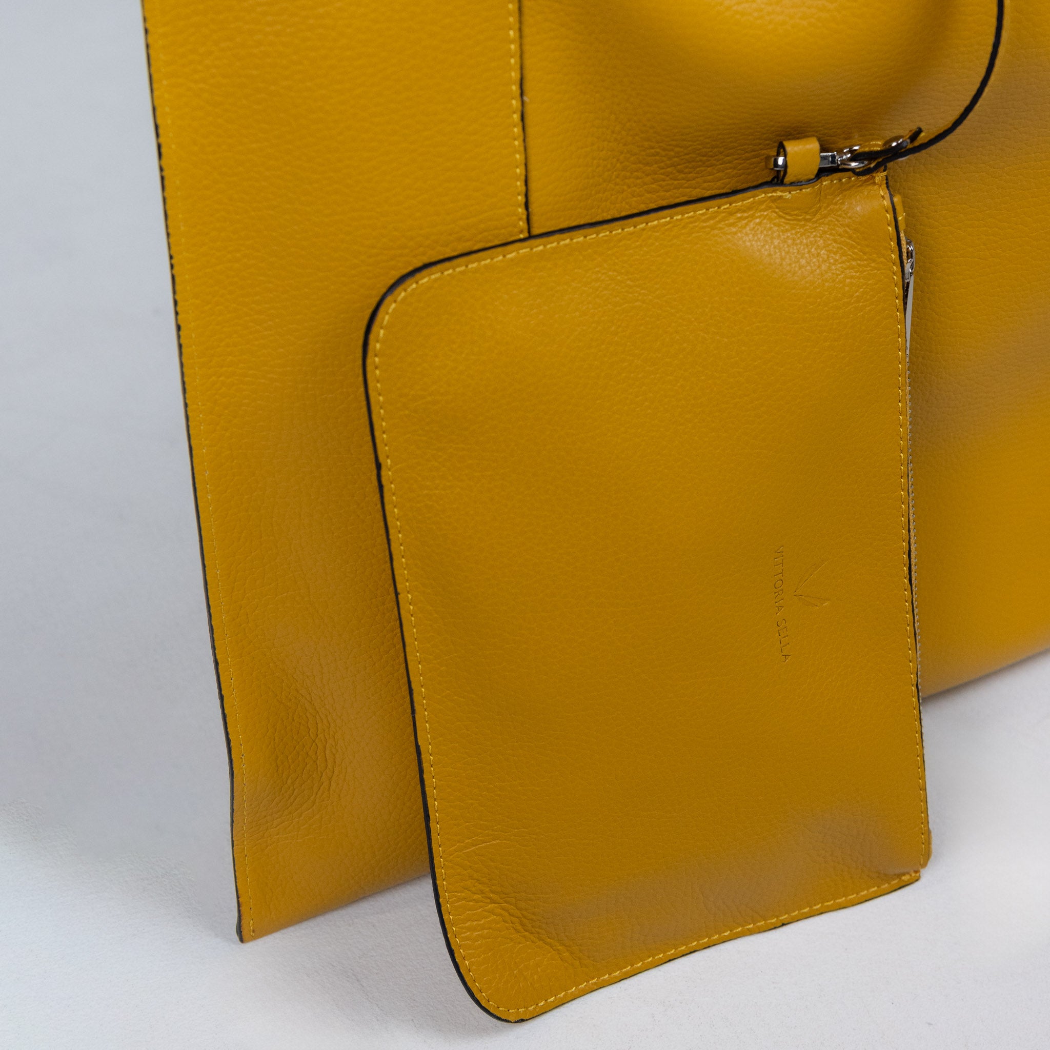 Fedra Maxi Bag Amber Mustard