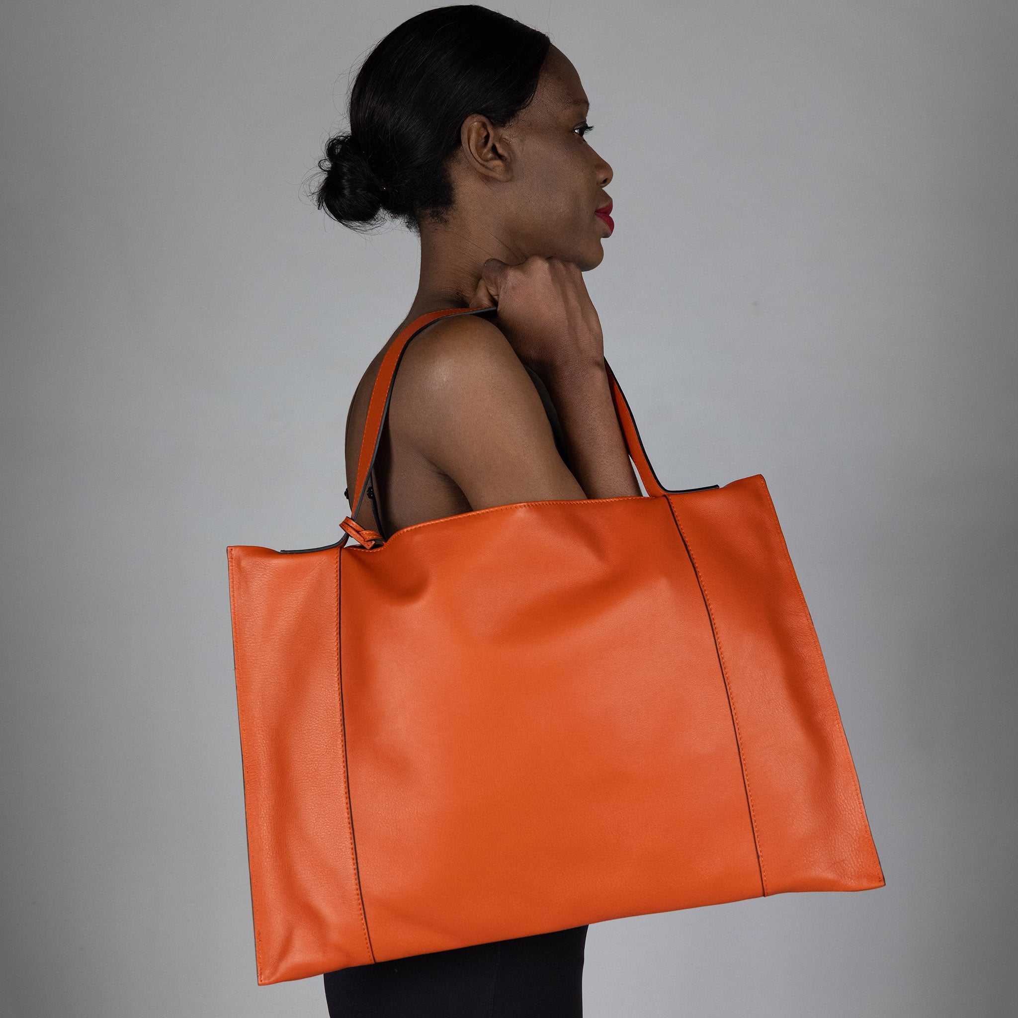 Fedra Maxi Bag Saffron Glow