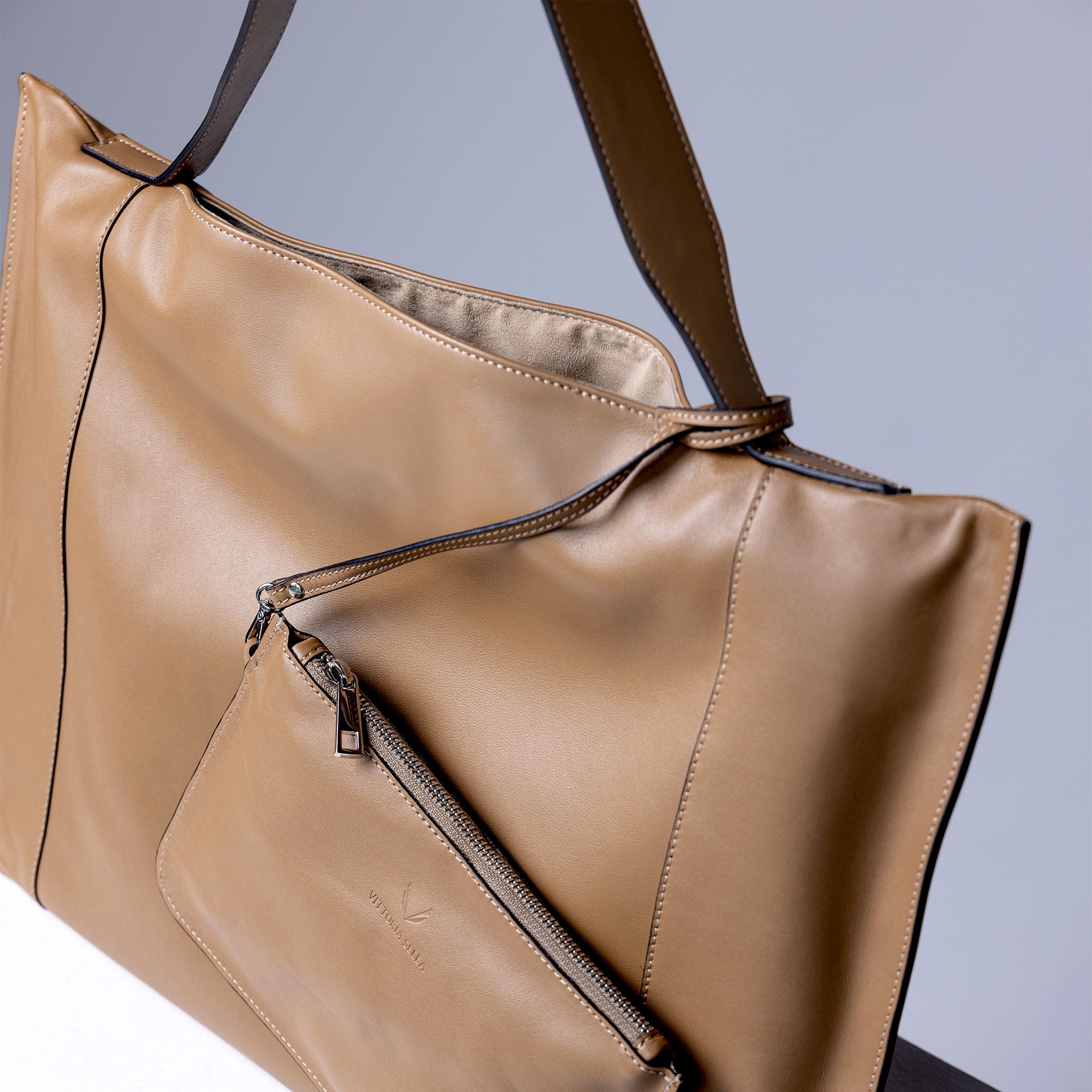 Fedra Maxi Bag Cappuccino