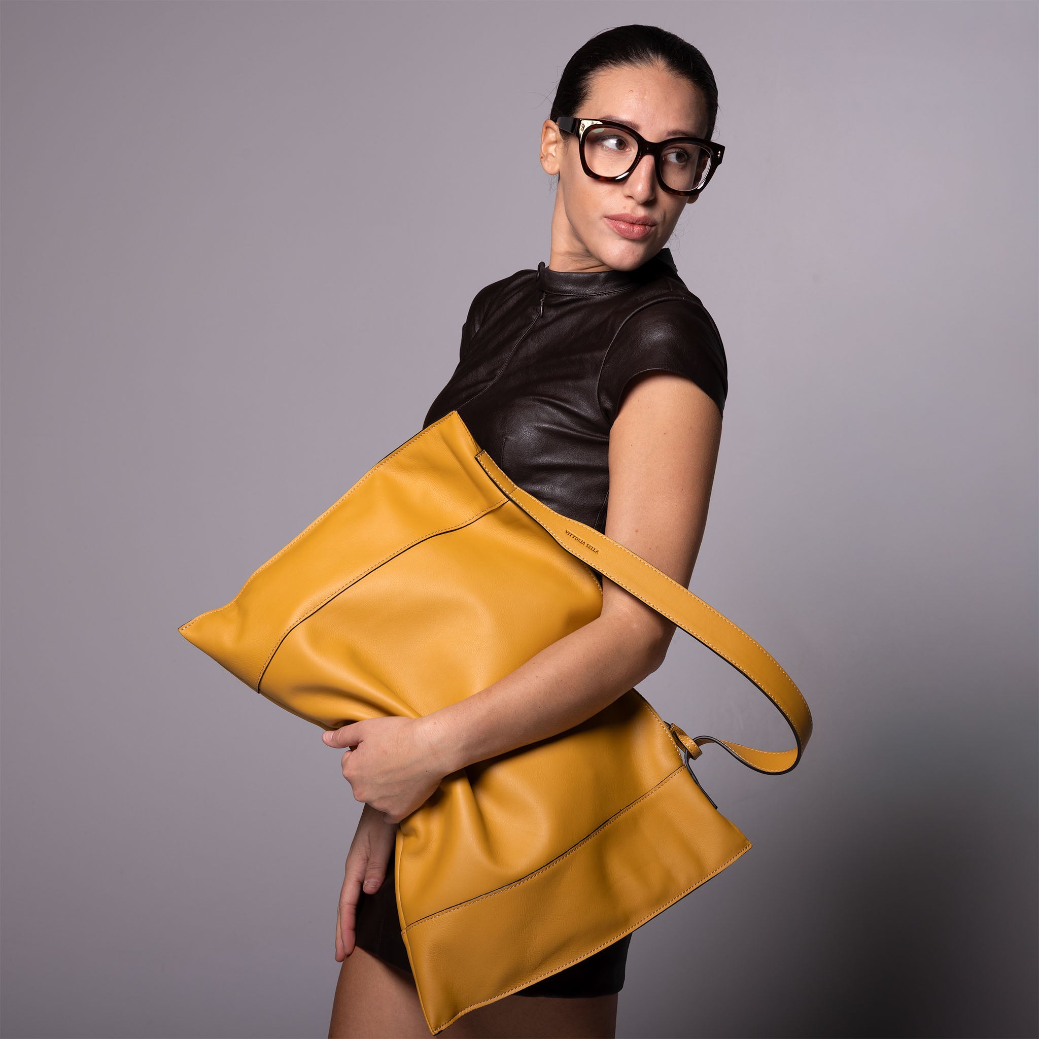 Fedra Maxi Bag Golden Hour