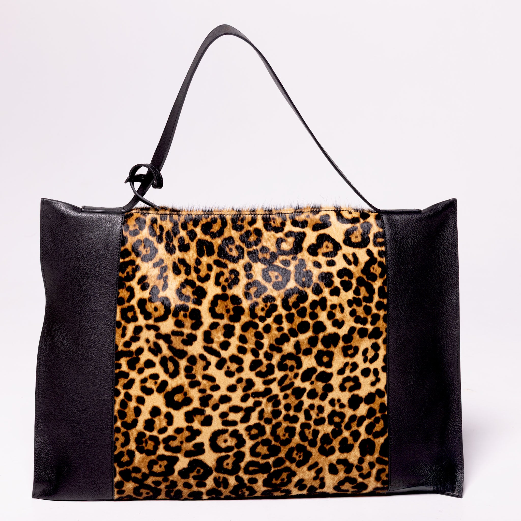 Fedra Maxi Bag Leopard