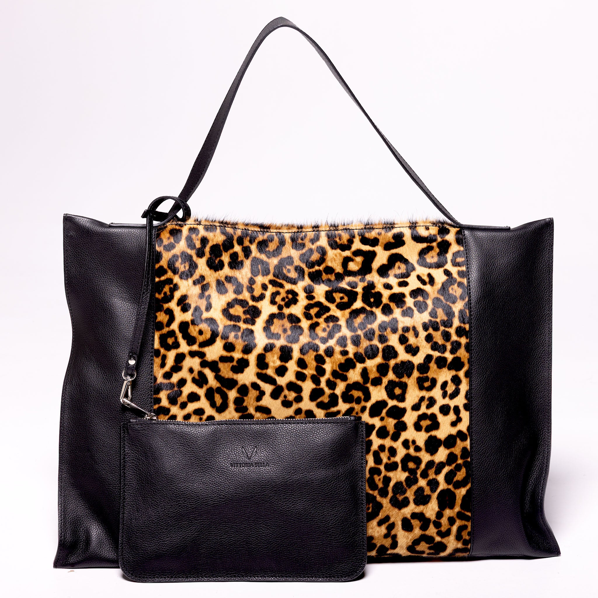 Fedra Maxi Bag Leopard