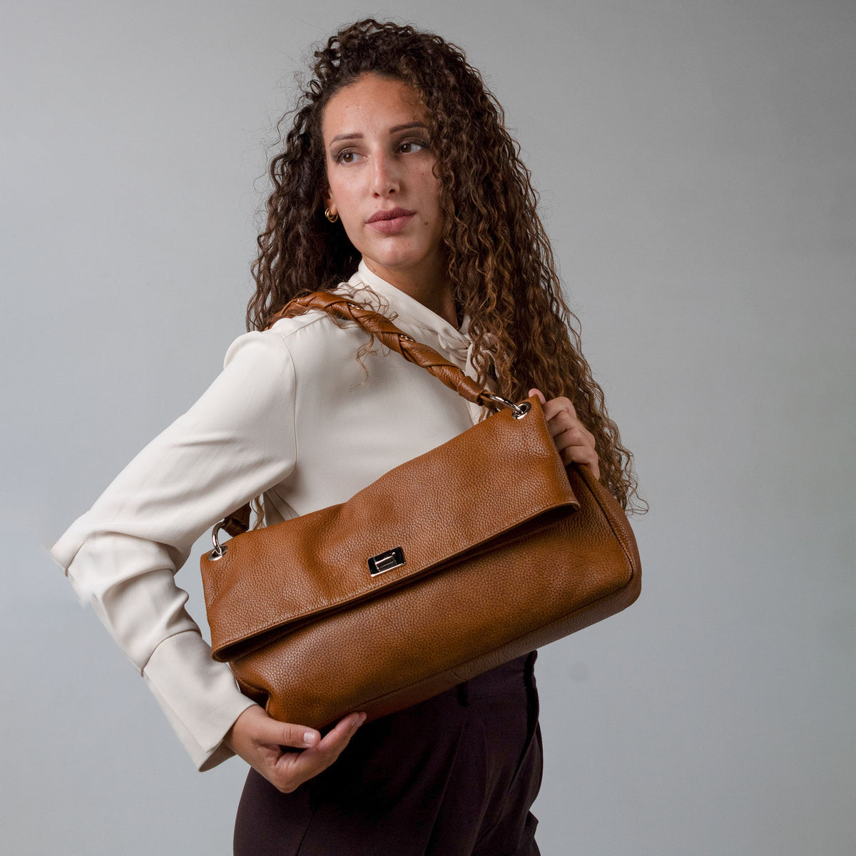 Flaminia Shoulder Bag Cognac