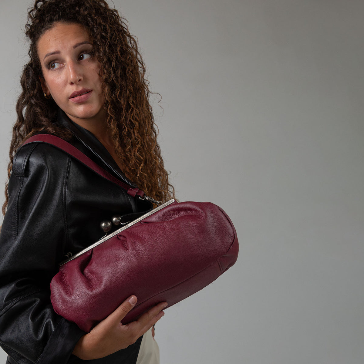 Nina Maxi Bag Deep Plum