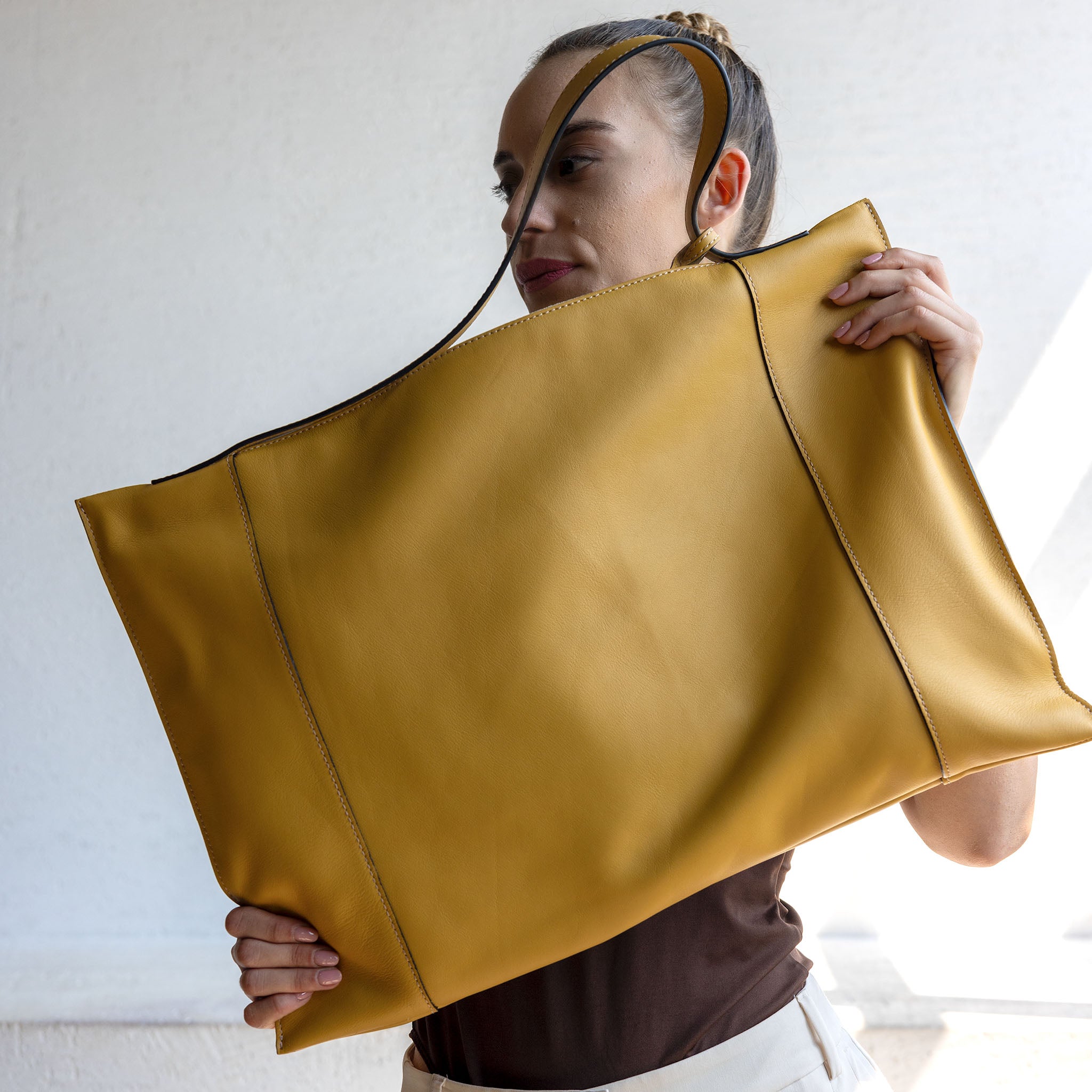 Fedra Maxi Bag Golden Hour