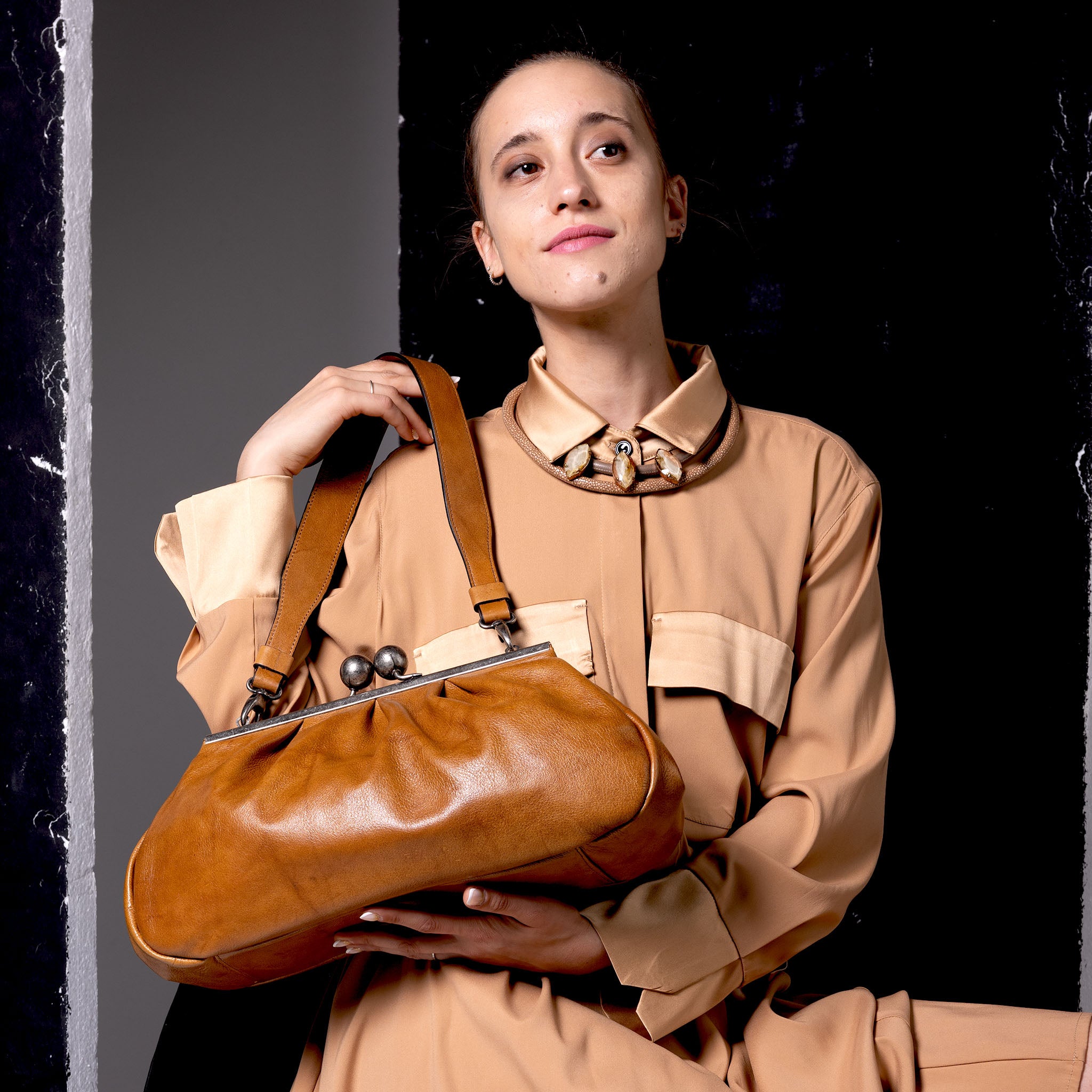 Nina Maxi Bag Maple Syrup