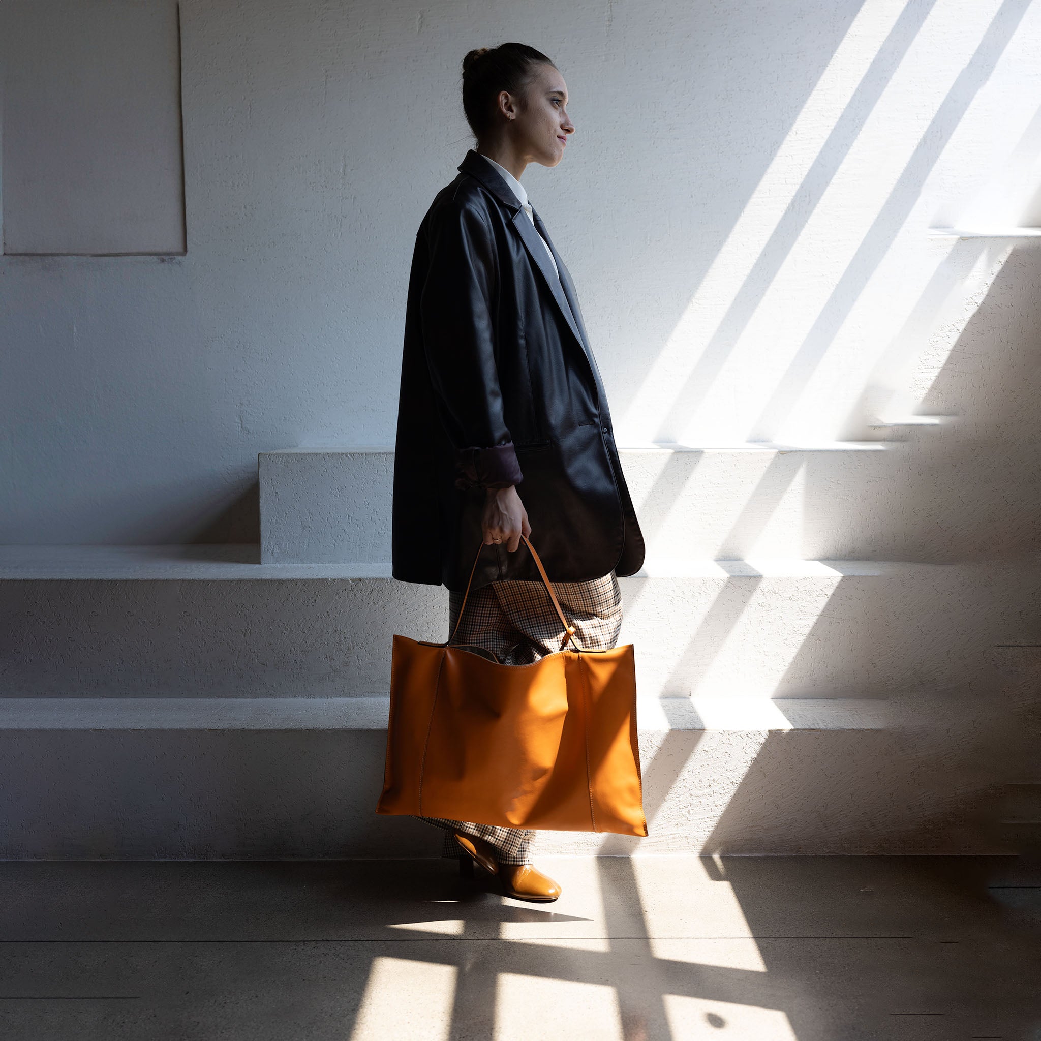 Fedra Maxi Bag Saffron Glow