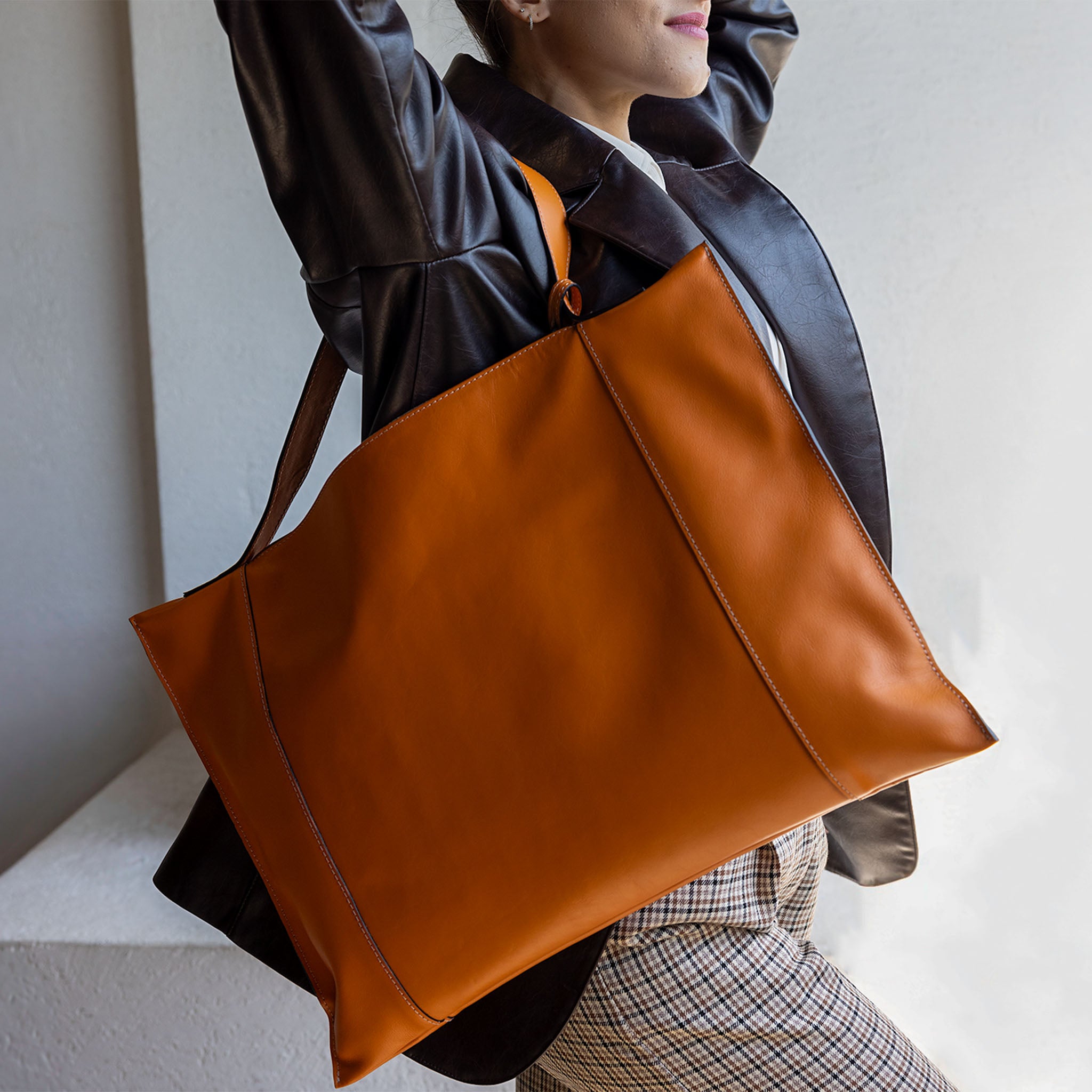 Fedra Maxi Bag Saffron Glow