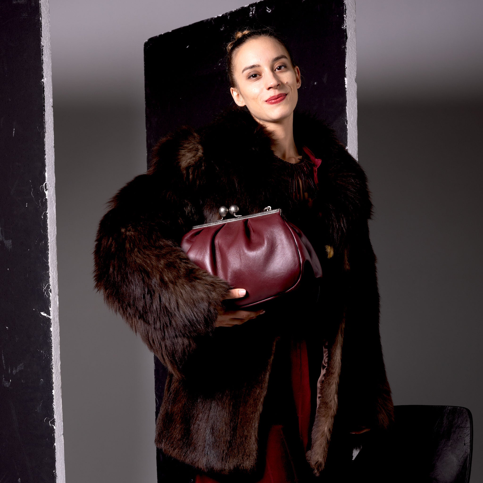 Nina Maxi Bag Burgundy