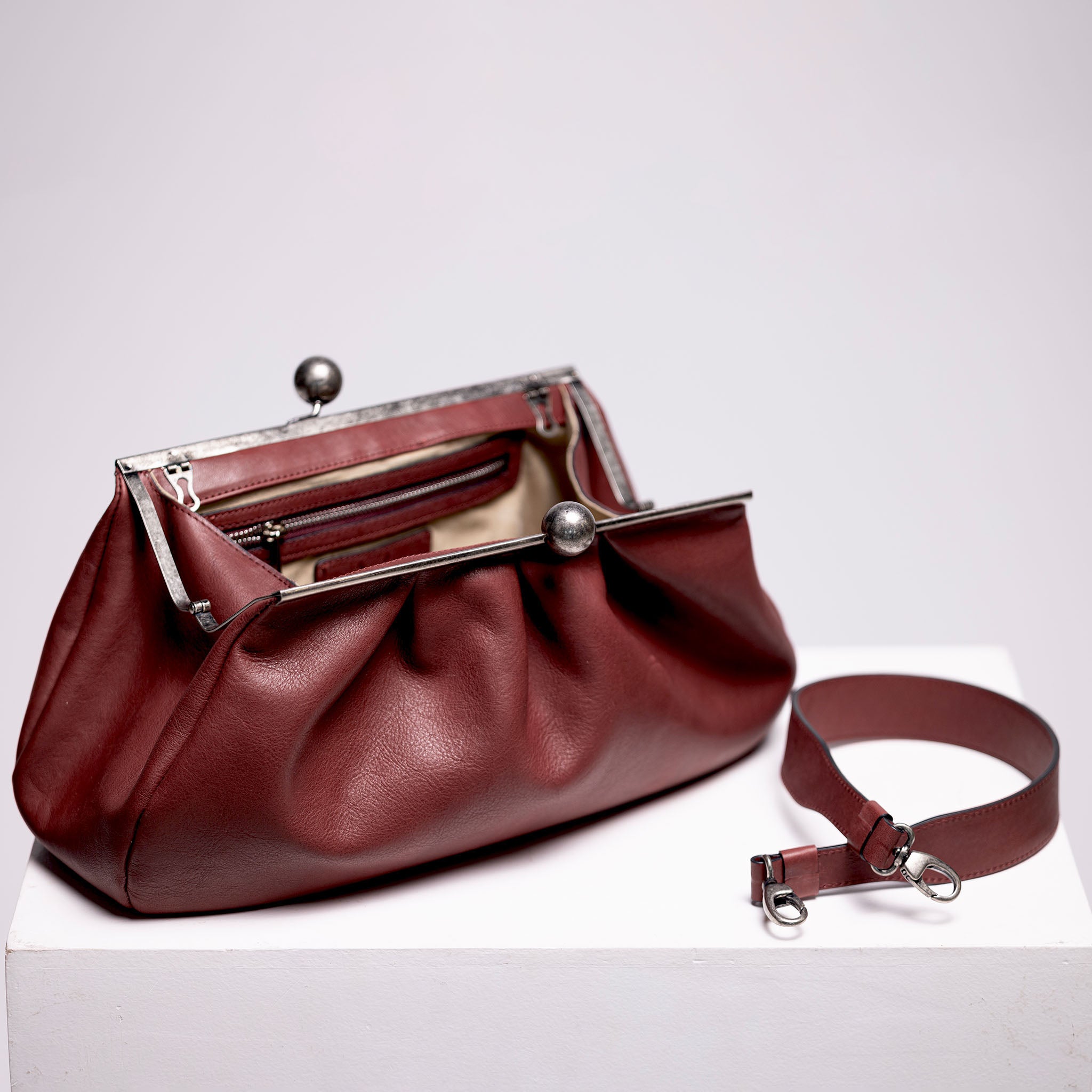Nina Maxi Bag Deep Plum