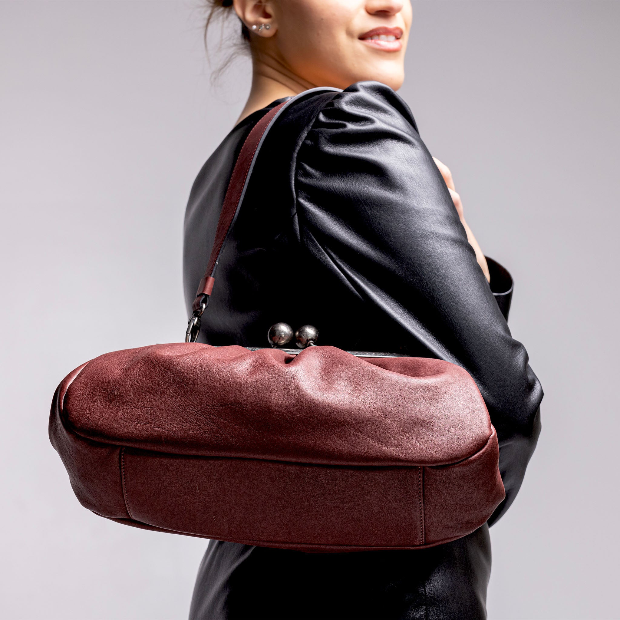 Nina Maxi Bag Deep Plum