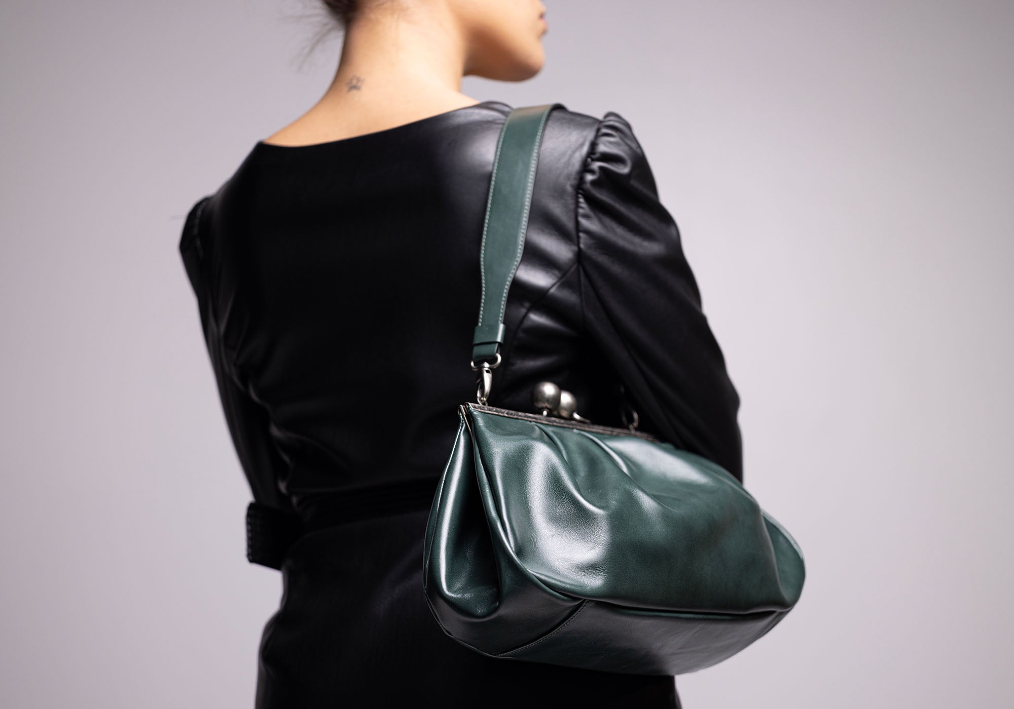 Nina Maxi Bag Green Vittoria Sella