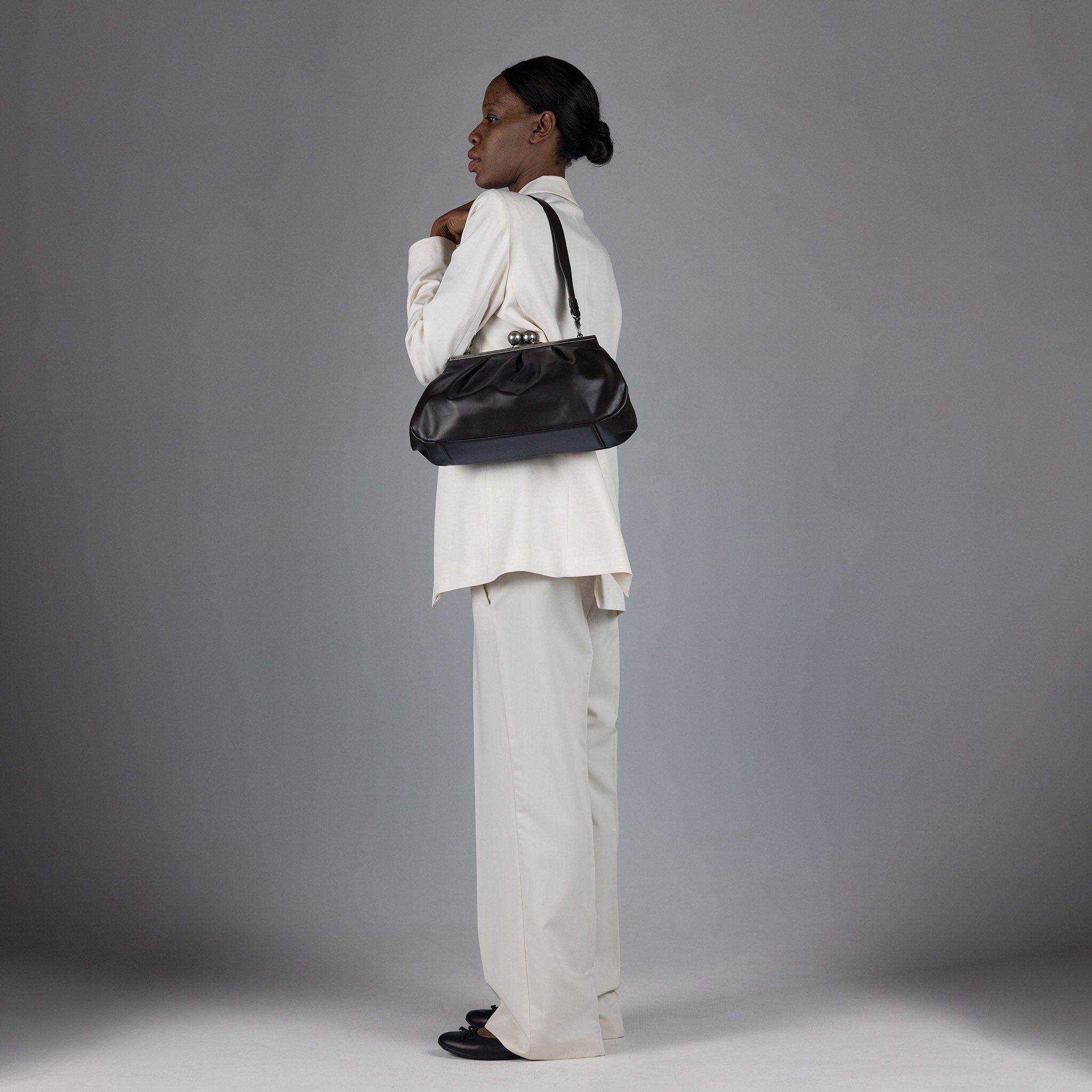 Nina Maxi Bag Espresso Brown