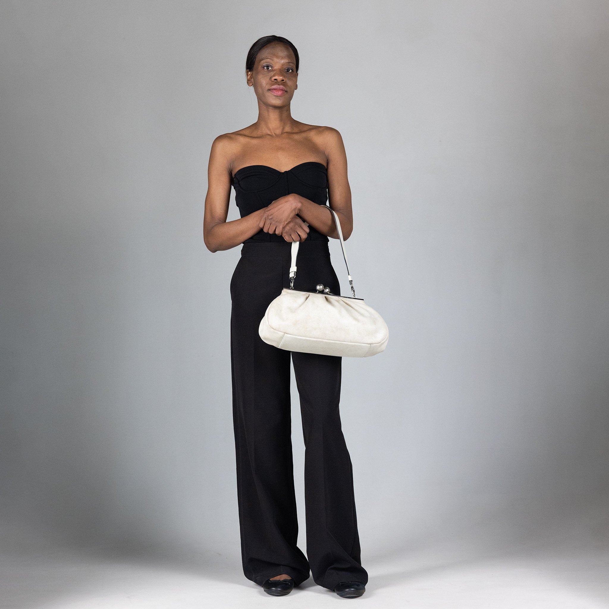 Nina Maxi Bag White