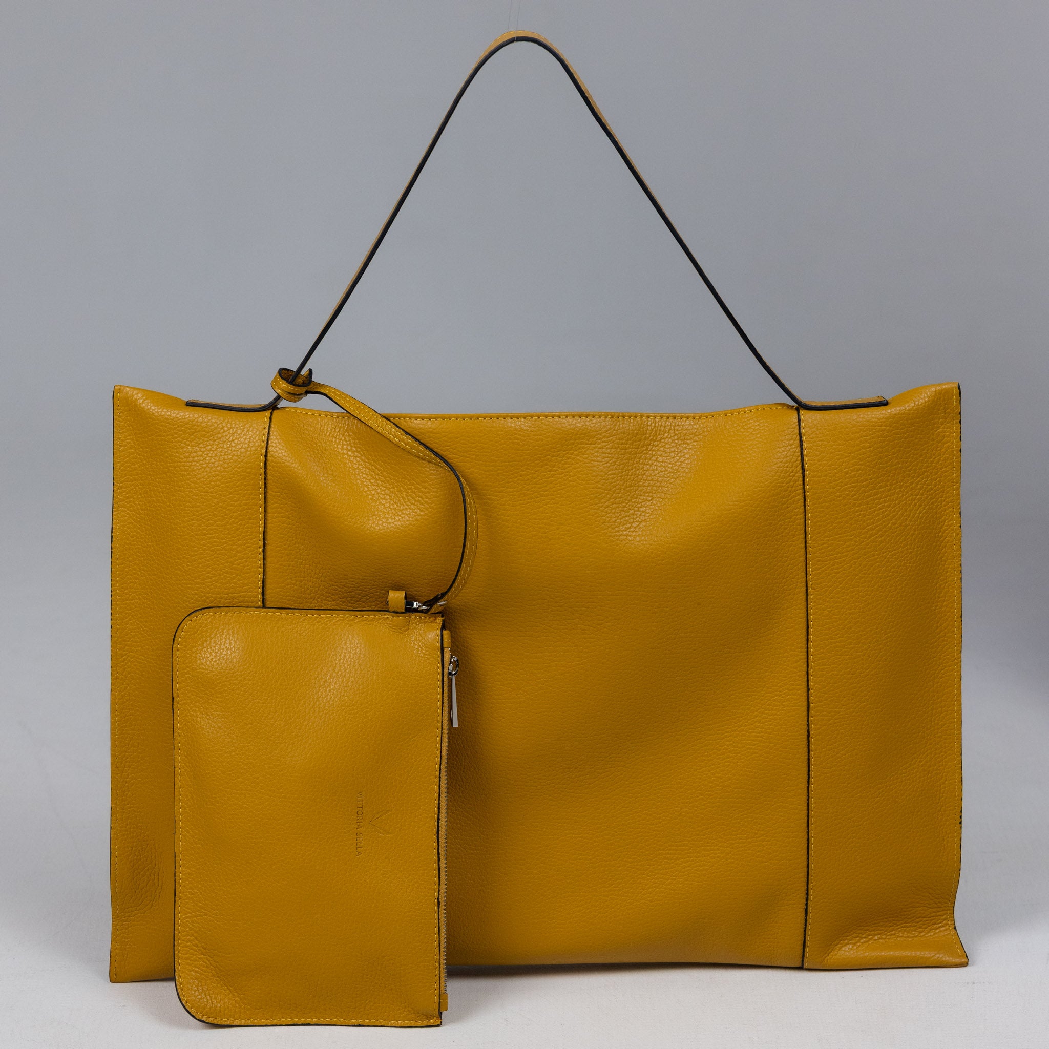 Fedra Maxi Bag Amber Mustard