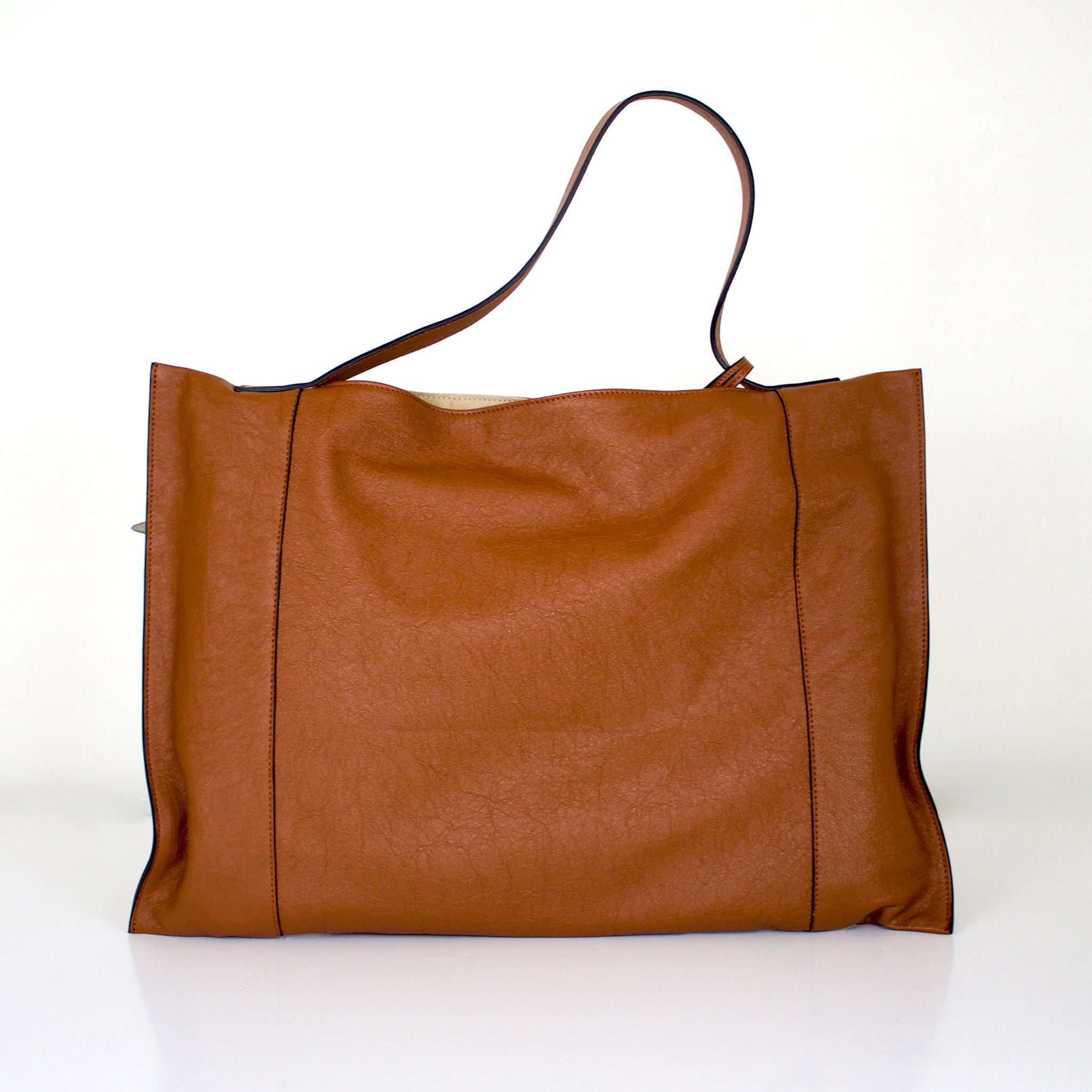 Fedra Maxi Bag Brandy