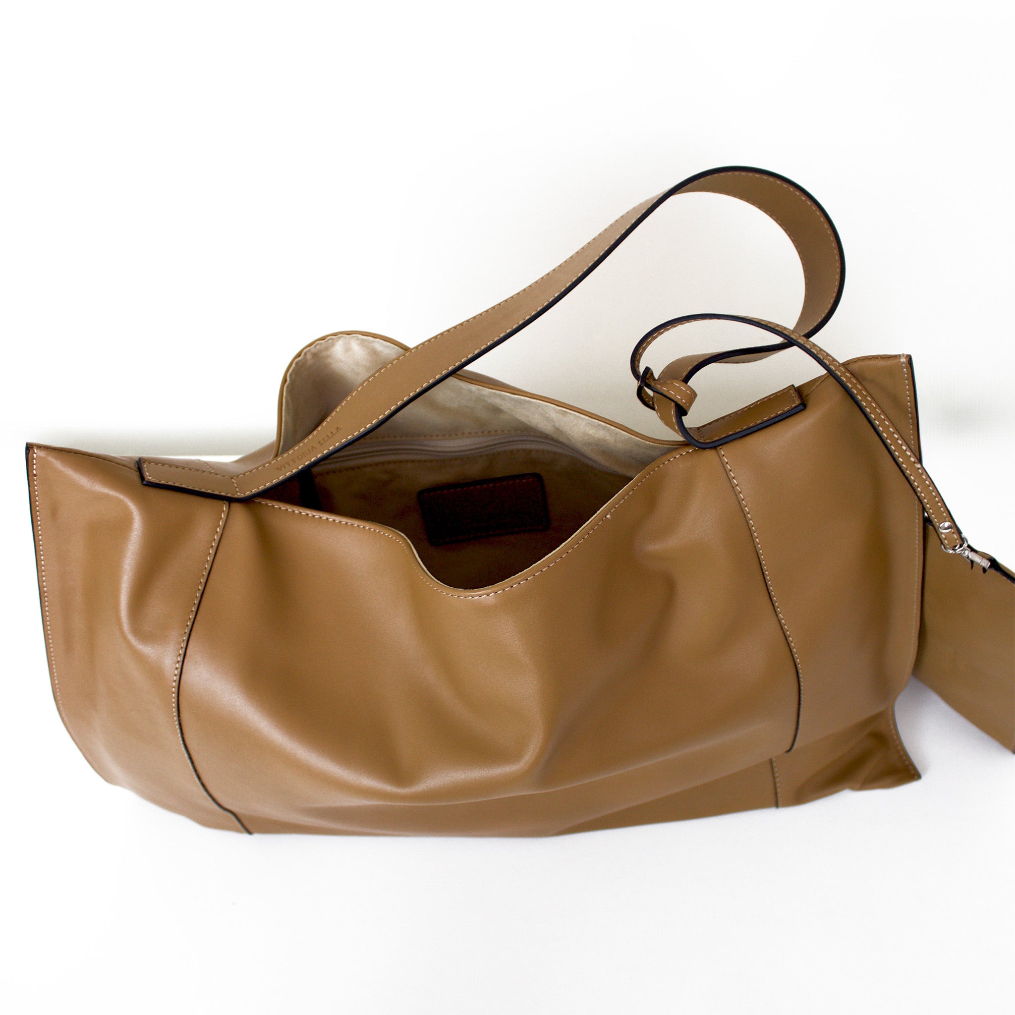 Fedra Maxi Bag Cappuccino