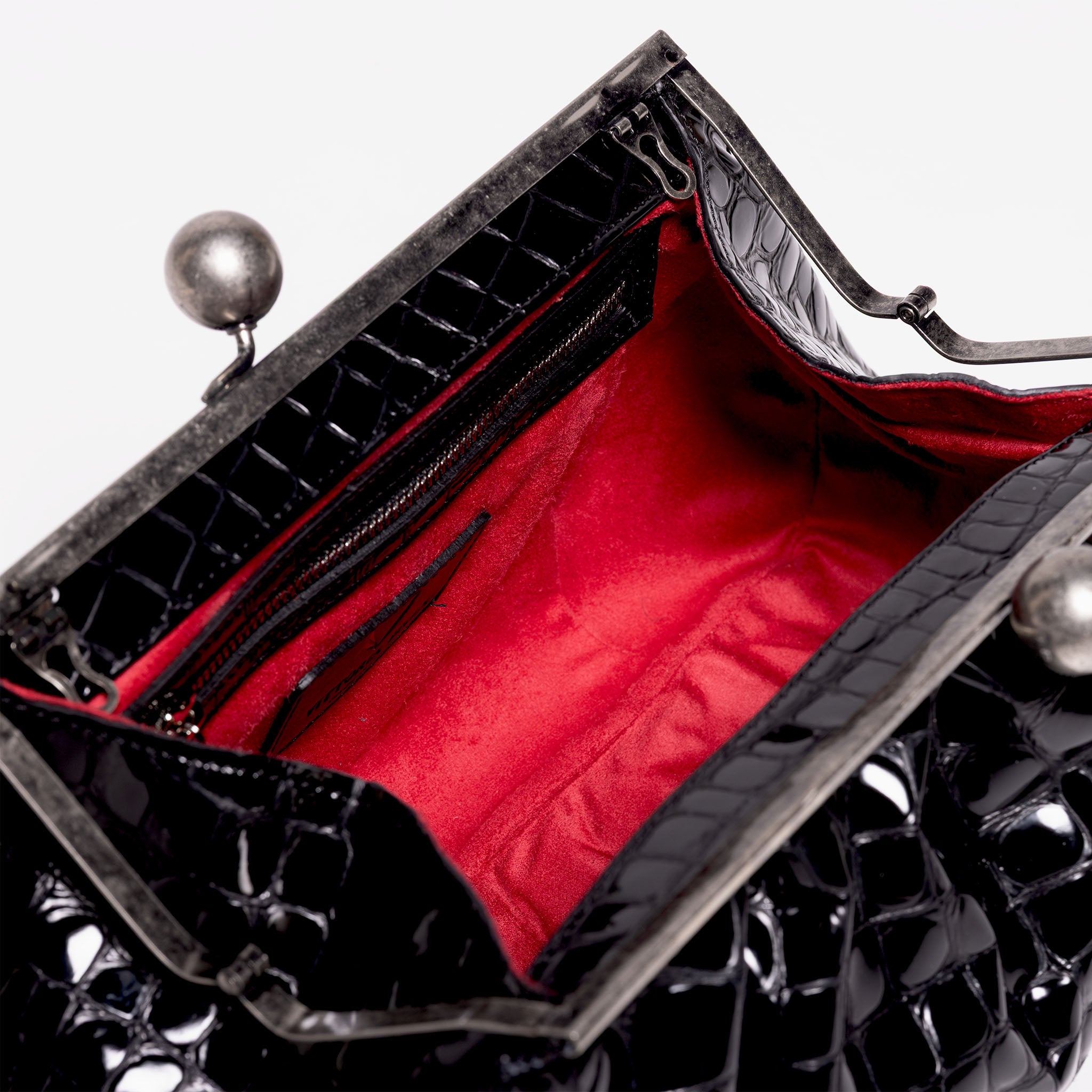 Nina Maxi Bag Black Graphite Grid