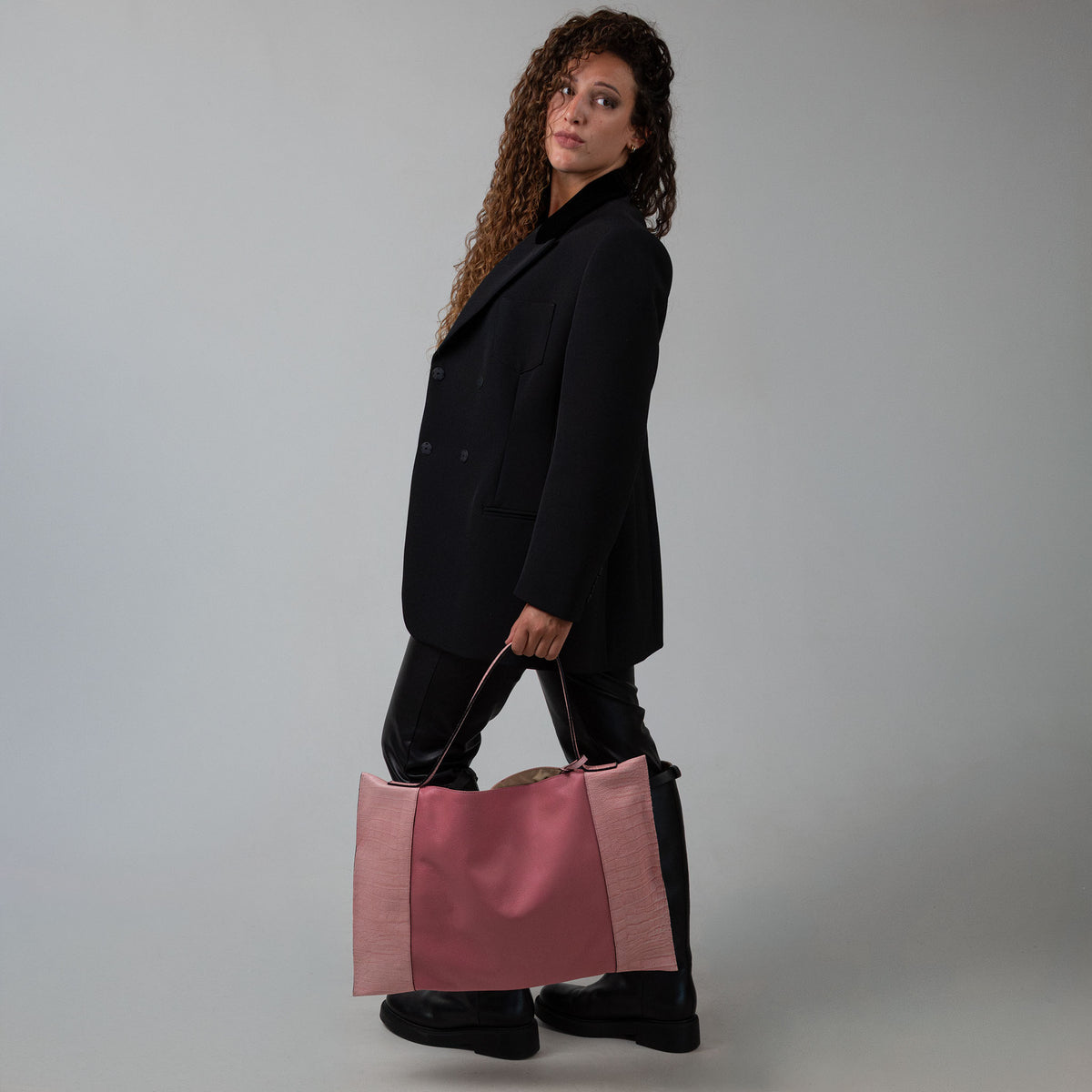 Fedra Maxi Bag Rose Duo
