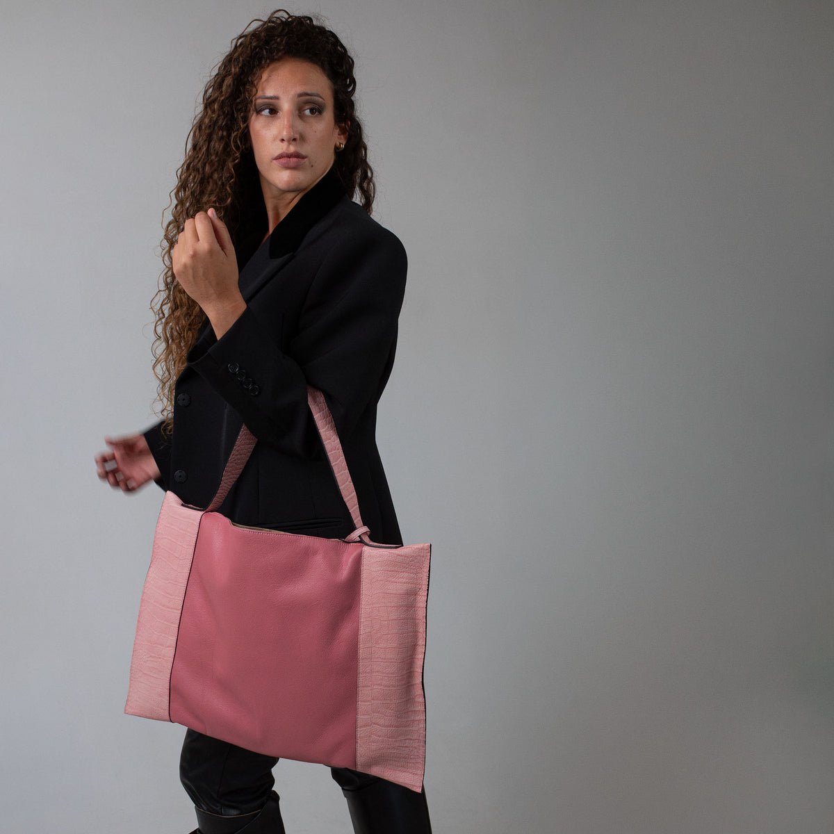 Fedra Maxi Bag Rose Duo