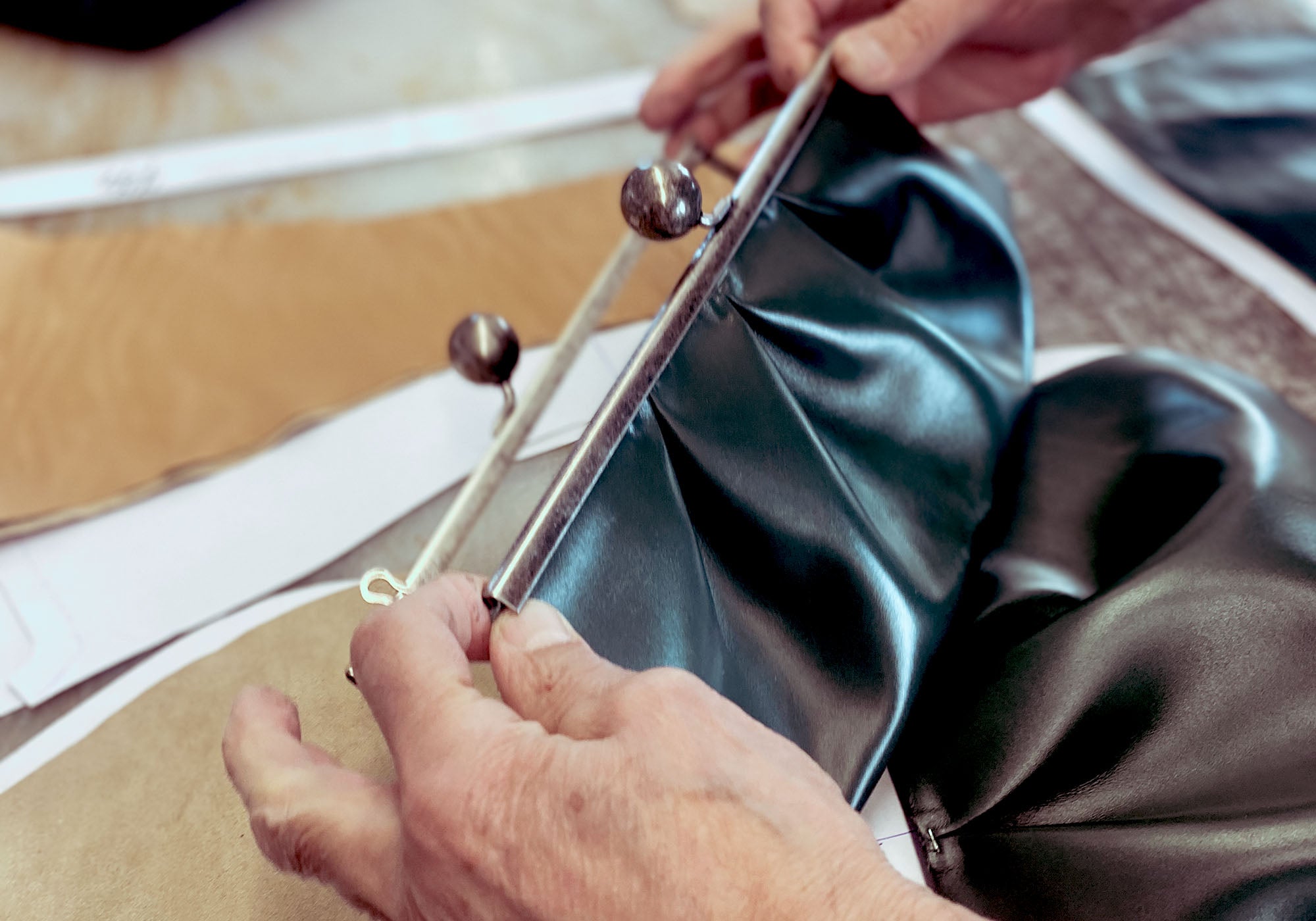 Making of Vittoria Sella Leather Bag Made in Italy