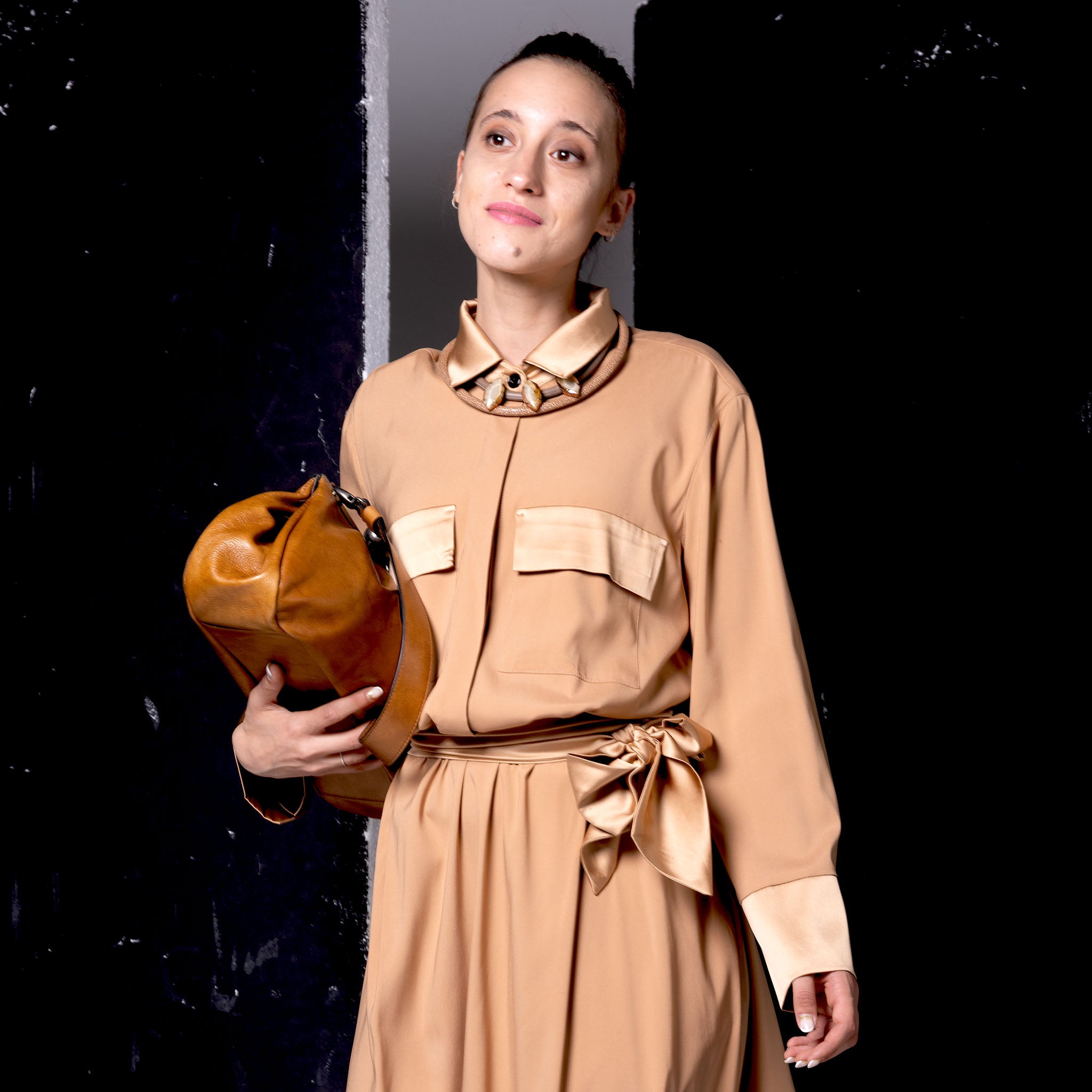 Nina Maxi Bag Maple Syrup