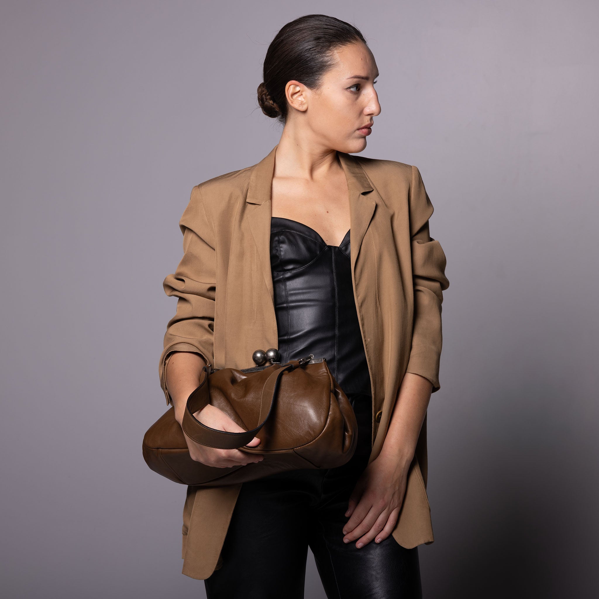 Nina Maxi Bag Truffle