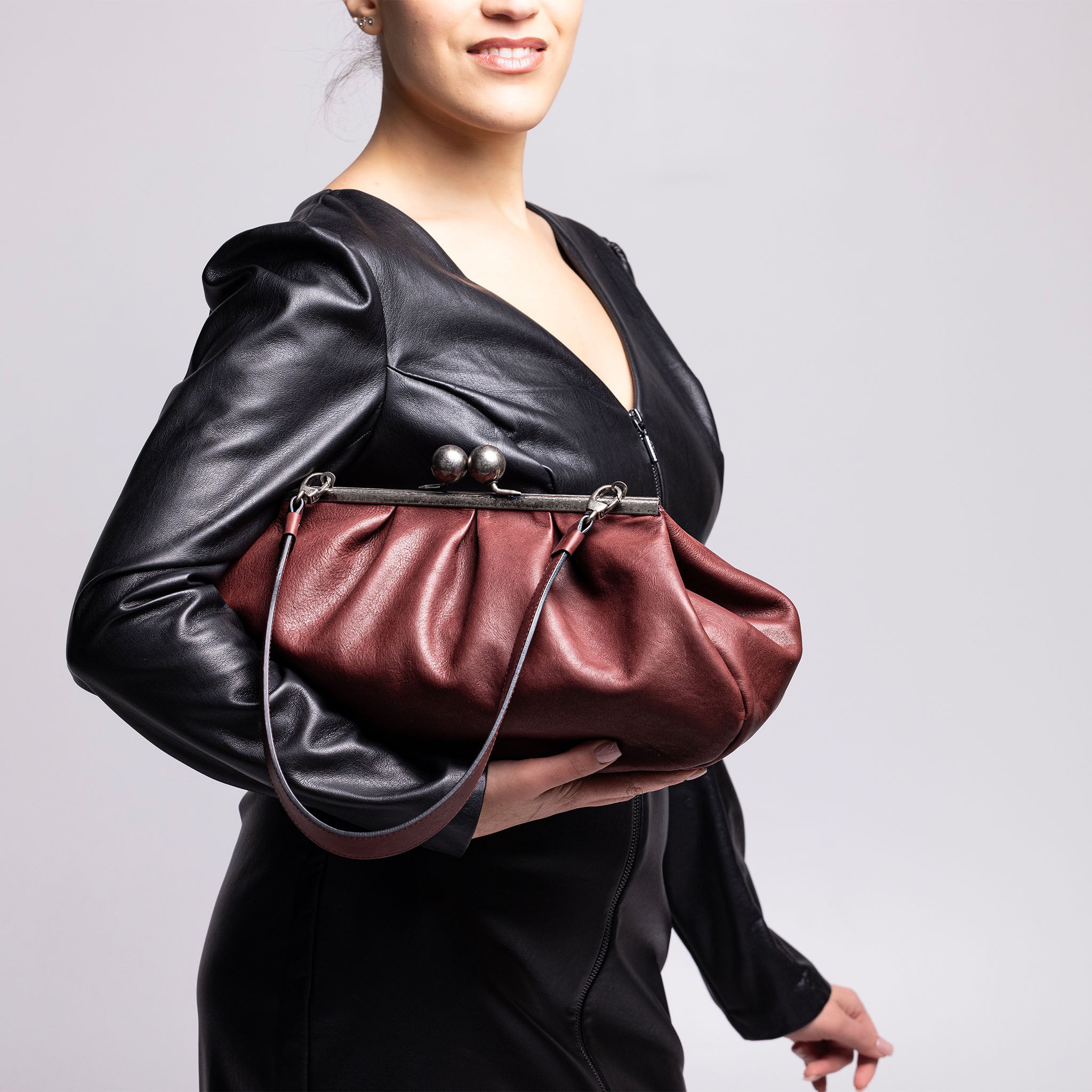 Nina Maxi Bag Deep Plum